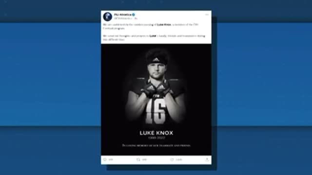 Luke Knox, brother of Buffalo Bills star, Dawson Knox, dies suddenly at 22