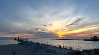 Grand Haven state park, Michigan