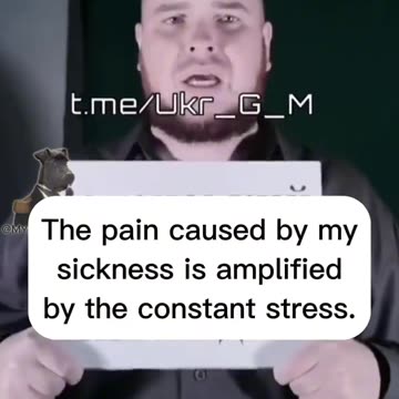 Disabled man says that military recruiter in Ukraine are torturing disabled people.