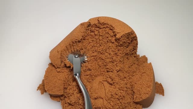 Very Satisfying and Crunchy ASMR 11 Kinetic Sand