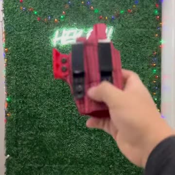 Red Night Camo Holster!