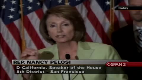 Nancy Pelosi in July 2008 The “technical definition of recession”