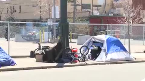 "High Stench Of URINE, Buckets Of FECES, Angry Homeless Population In The Streets Of Denver Colorado