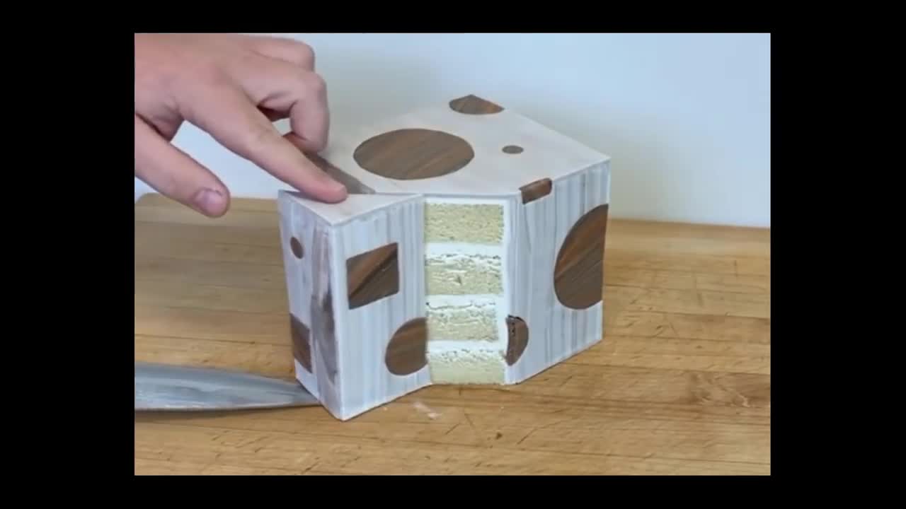 How to chop Cake So Amazing ****