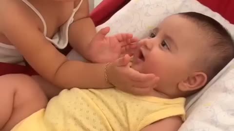 Cute baby so sweet