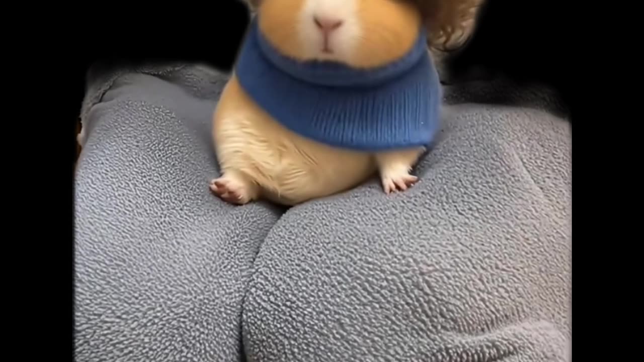 Funny hamster