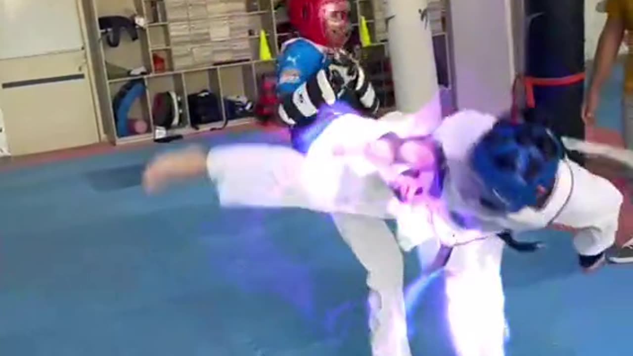 Taekwondo Club fight