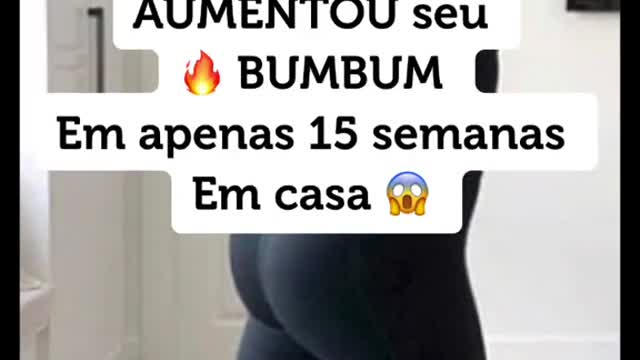 🤩Bumbum enorme nunca foi tão fácil