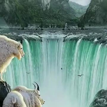 Snake Eaters (MARKHOR) On The Rock