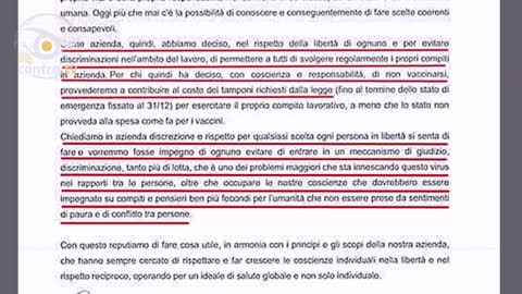 Splendida iniziativa di NaturaSì: "Paghiamo i tamponi a chi non si vaccina. Difendiamo la libertà!"