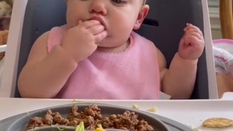 Cute chubby baby - Funny video