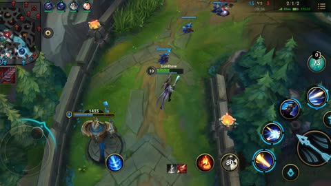 League Of Legends Wildrift Lucian kill top