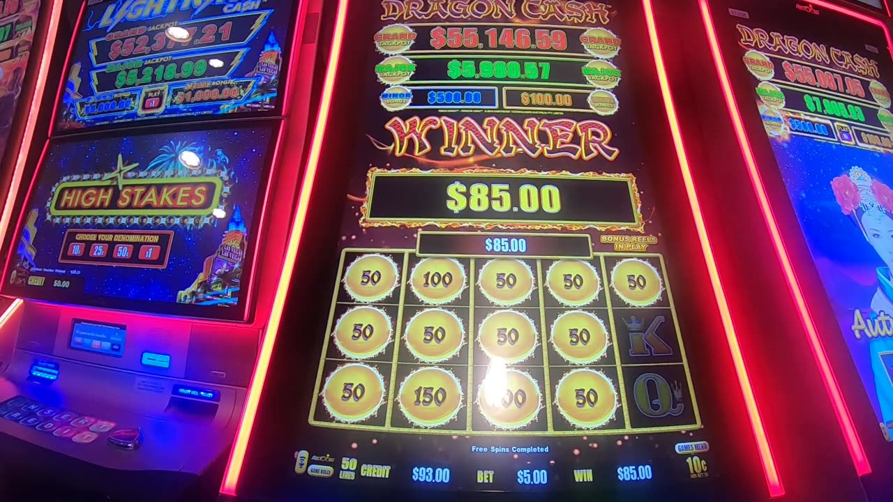 Dragon Cash Panda Magic Slot Machine Play Bonuses Free Games!
