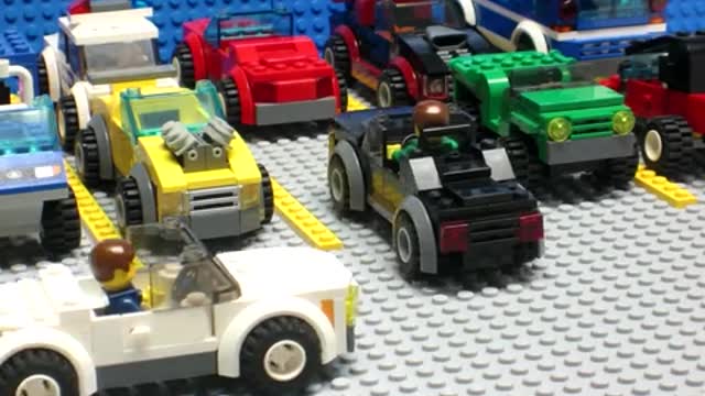 Lego Villain's Parking Space Was Robbed.