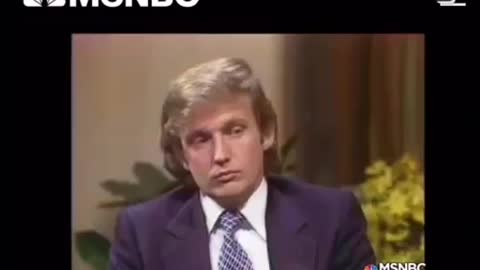 Interesting little clip from 1980. Tom Brokaw introduces Trump