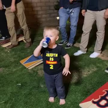 Life at party with 2year old boy