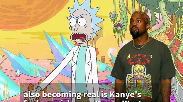 Fanboy Kanye West Offered 'Rick And Morty' Episode