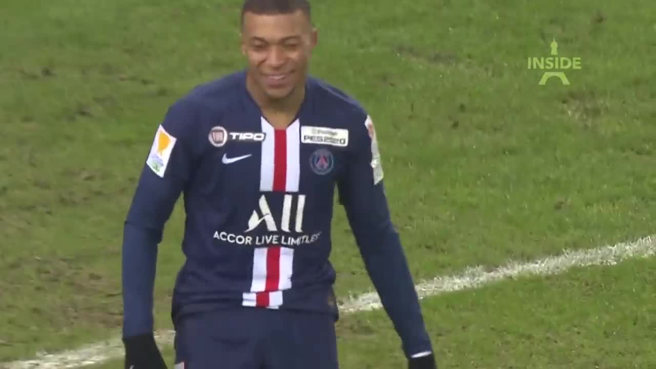 When kylian mbappe loses control