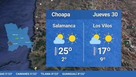 EL TIEMPO EN LA REGIÓN - MIÉRCOLES 29 DE MAYO 2024