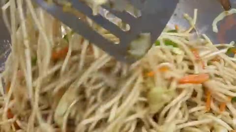 #Cooking Up Delicious Hakka Noodles ASMR Style! #shorts #food #cooking #asmr #indianasmrworld