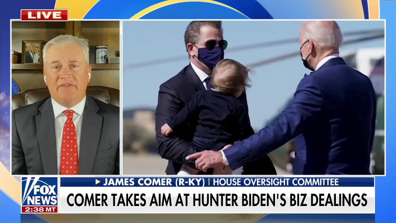 Suspicious activity reports on Hunter Biden's business dealings must be released, says Rep. James Comer