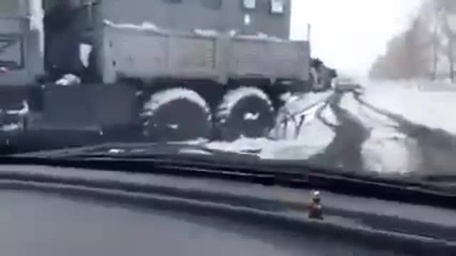 Russia attacks Ukraine - near Kharkiv, russian "Gaz", "Ural", "Kamaz", "Uaz"