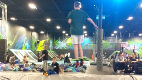 Halloween fun at the trampoline park