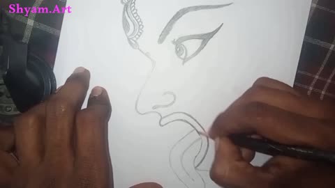 Draw amazing Art Kali maa