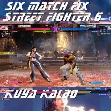Kuya Kalbo Six Match Fix with Chun Li on Street Fighter 6 as Puyat 04-11-2024