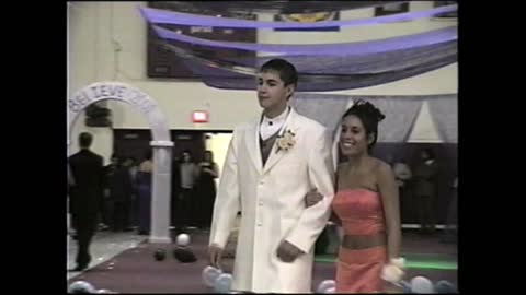 2000-01 WPHS Vids 104 Prom 070 Grand March Couple 43 by Glenn Strader