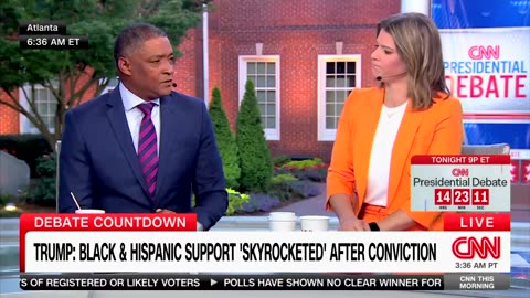 CNN actually asks if Trump "deserves" a handshake from Crooked Joe 🤡👎