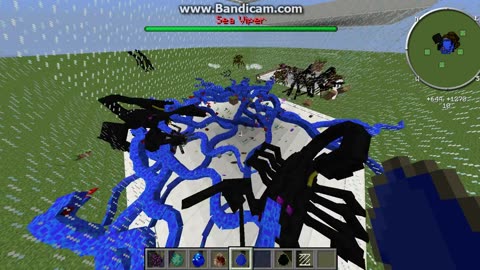 Minecraft mob battle Windigo Vs King Queen Prince Garble & more