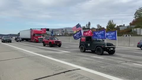 Trump Parade vs Biden Parade