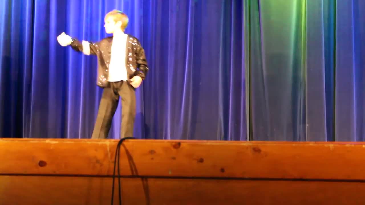 9-Year-Old Steals Talent Show With Dance Moves Like The King Of Pop