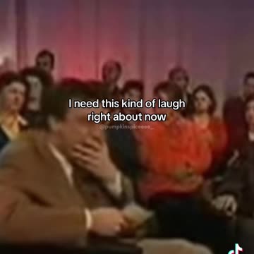 I need this kind of laugh right about now