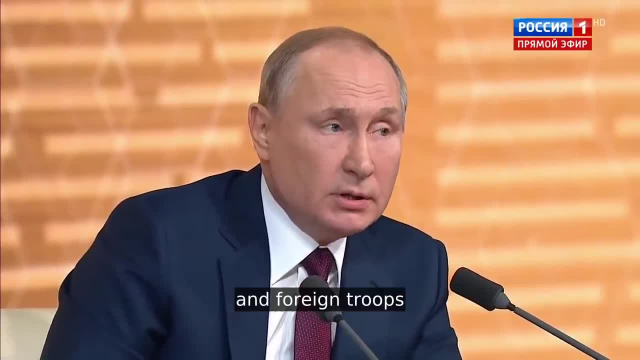 Putin Puts Ukranian Journo In Place After Him Trying To Provoke The Russian President!