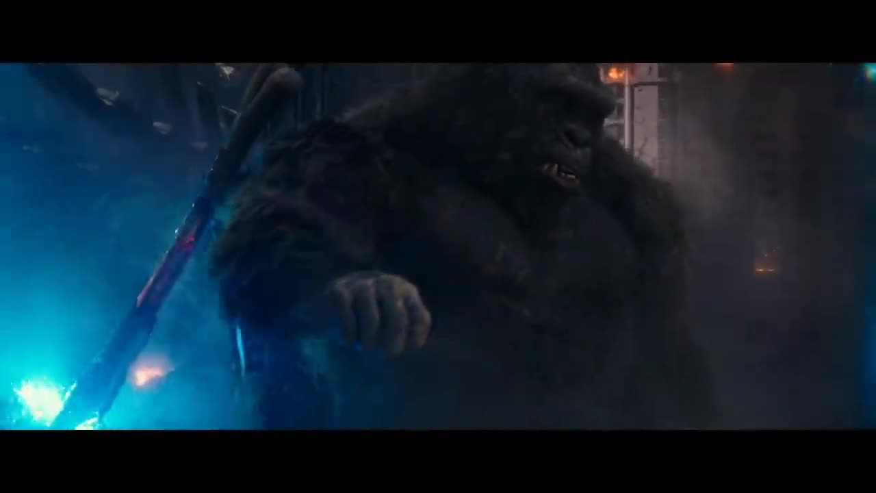 Godzilla Vs. Kong (2021) HD 4K_ Kong and Godzilla Team Up against Mechagodzilla