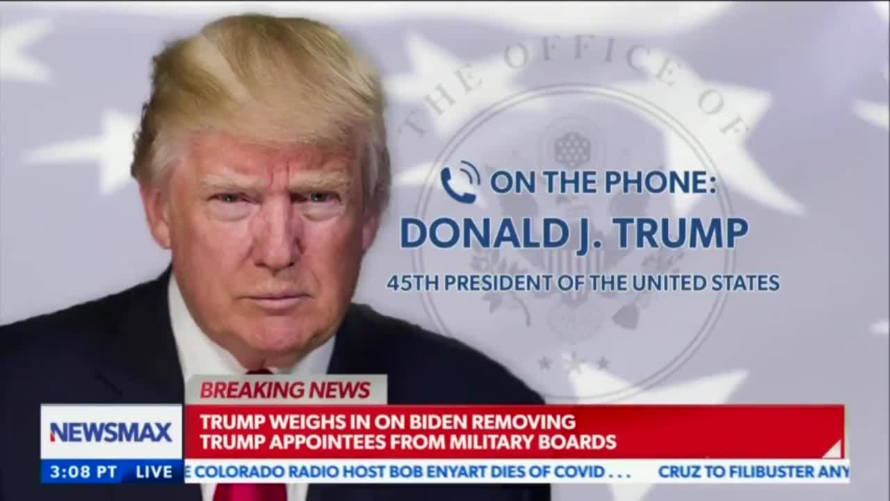 Trump on who's running the WH