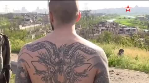 ΣΑΤΑΝΙΣΤΙΚΑ ΣΥΜΒΟΛΑ ΣΤΟΥΣ ΜΑΧΗΤΕΣ ΤΟΥ AZOVSTAL