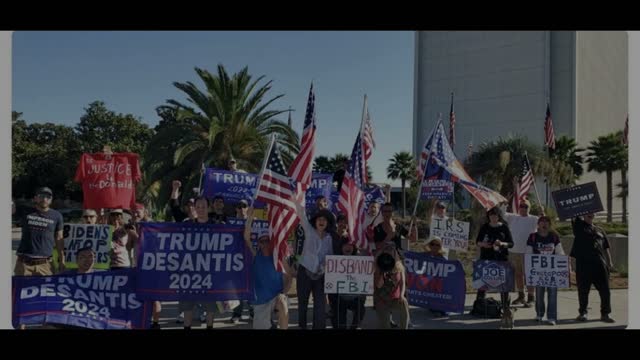PROTEST AT THE FBI'S LOS ANGELES OFFICE