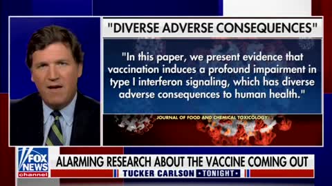 Tucker Carlson reviews the latest vaccine research in this devastating clip. Watch and share ...