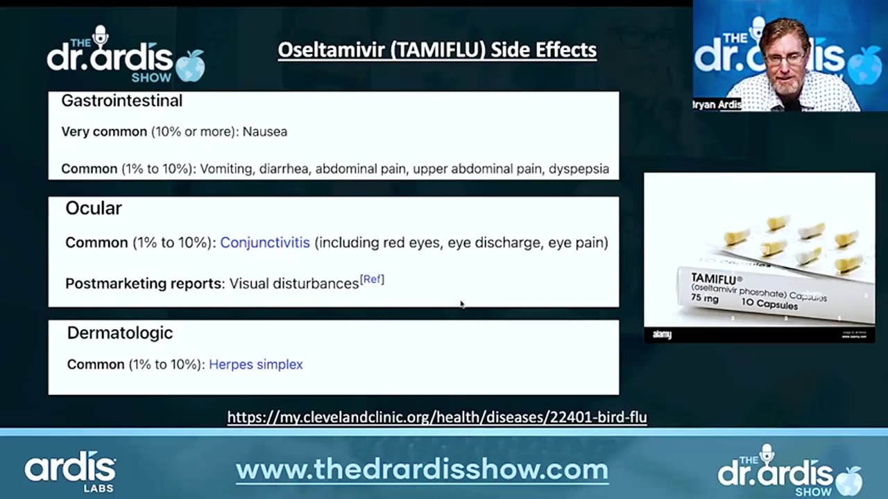 Dr. Bryan Ardis H5N1 Bird Flu Scam