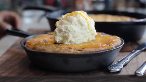 Pizookie | Рецепт приготовления печенья | Шоколадные чипсы