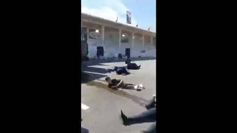 GRAPHIC 18+ Suicide Drone Attacks Syrian Army Graduation Creating Hundreds of Casualties