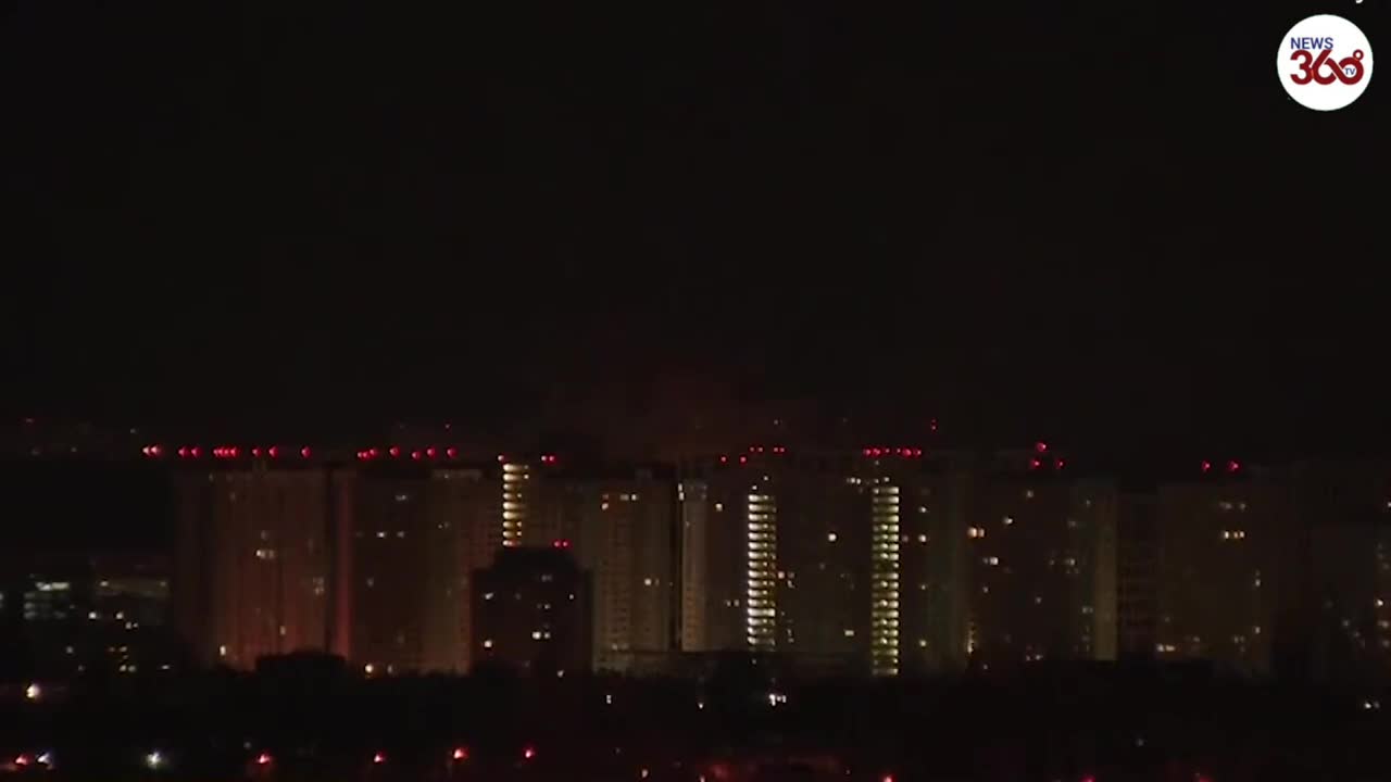 Huge explosion rocks Ukraine capital, Kyiv as Russian invasion rages