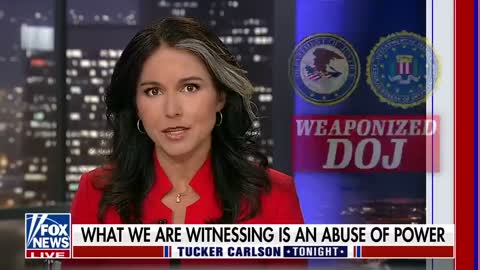 Tulsi Gabbard Nukes The DOJ's Shady Connections To The Left