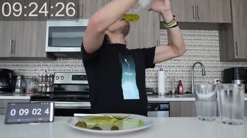 1 GALLON JAR Of PicKles Challenge