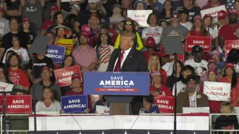 President Trump SLAMS Biden for his fear of standing up to China.