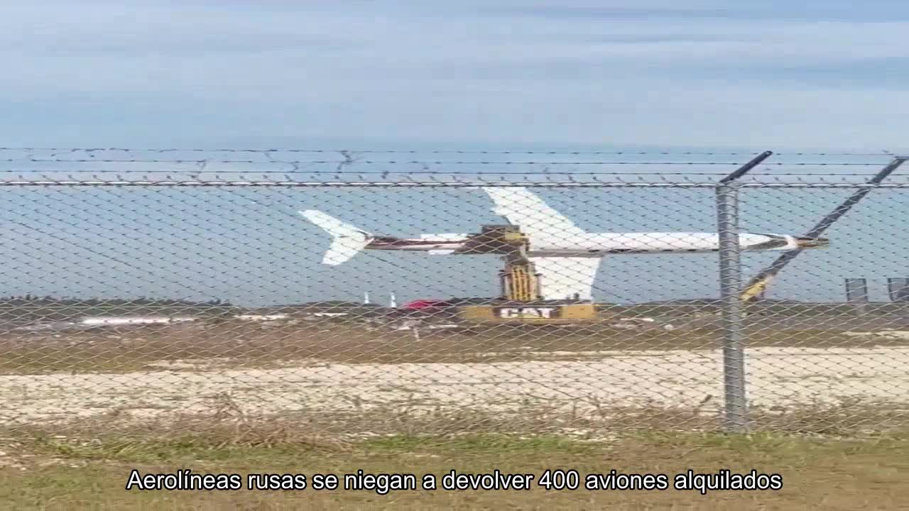 Aerolíneas rusas se niegan a devolver 400 aviones alquilados