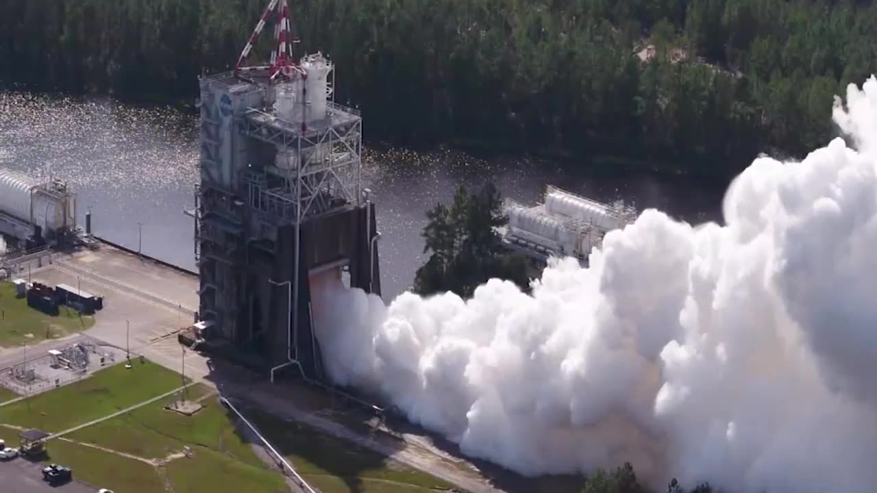 Video File - NASA Tests 2nd RS-25 Flight Engine for Space Launch